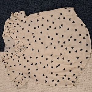 Woman's L danielrainn Heart Blouse